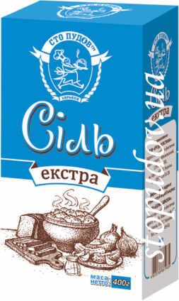 Сіль "Екстра", 0,4 кг